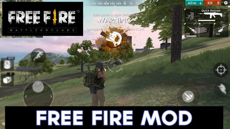 Free Fire Mod Background